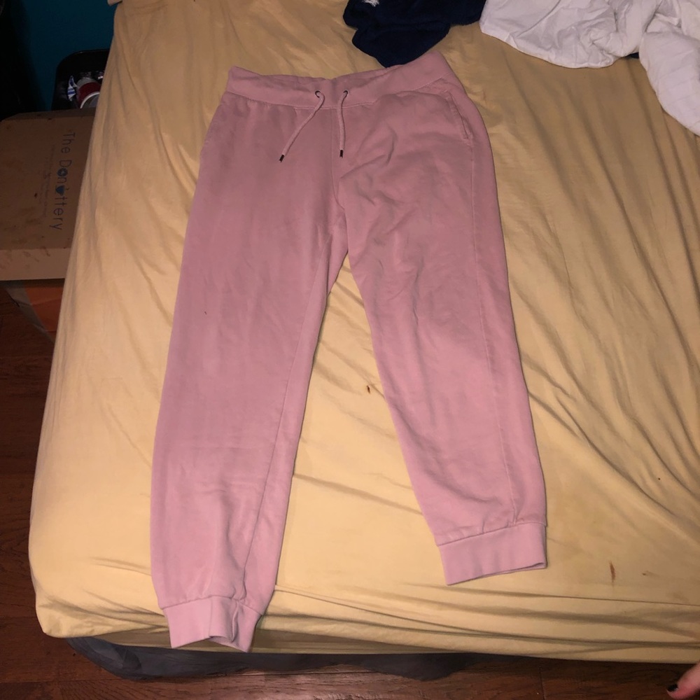 TOPMAN pink sweat pants
